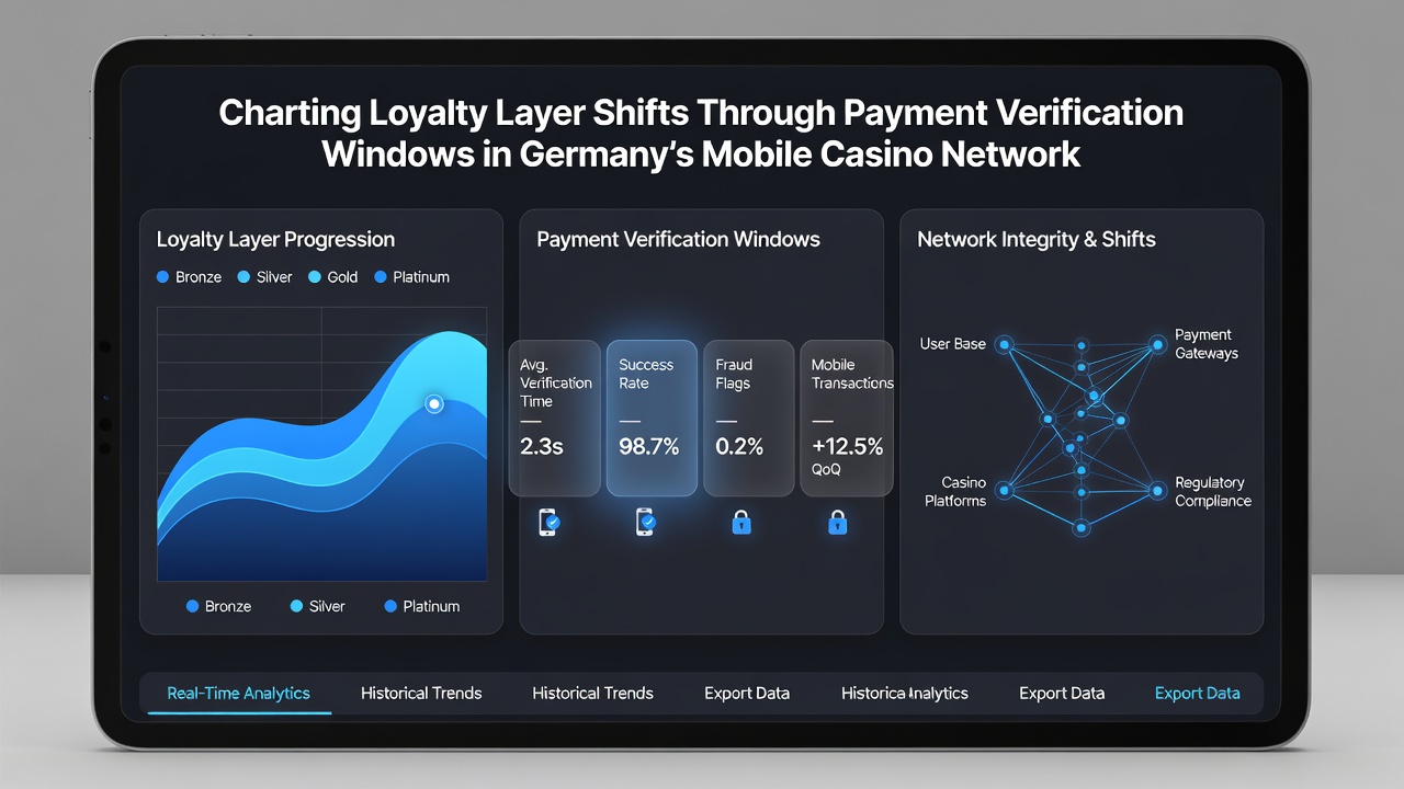 Darstellung von Transaktionszeitleisten und Loyalitätsfortschritten in regulierten Casino-Umgebungen