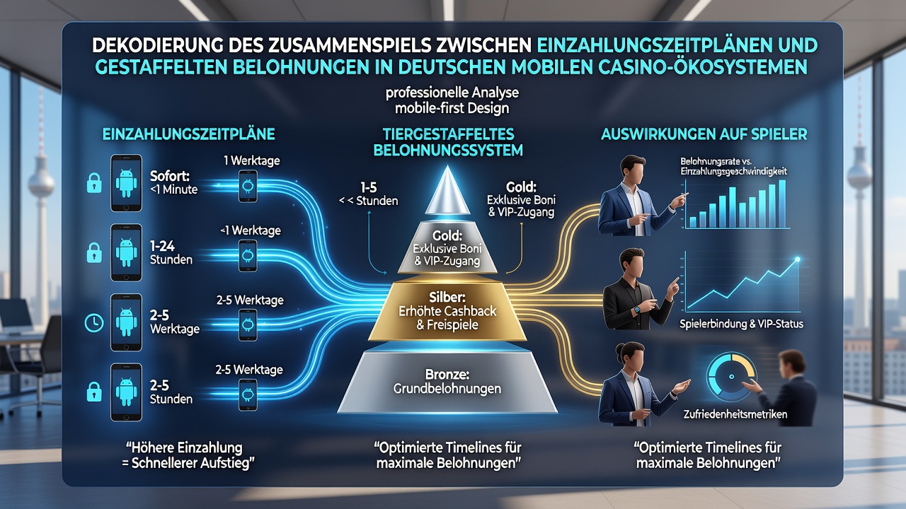 Darstellung von Synchronisation zwischen Einzahlungen und VIP-Stufen in Casino-Apps