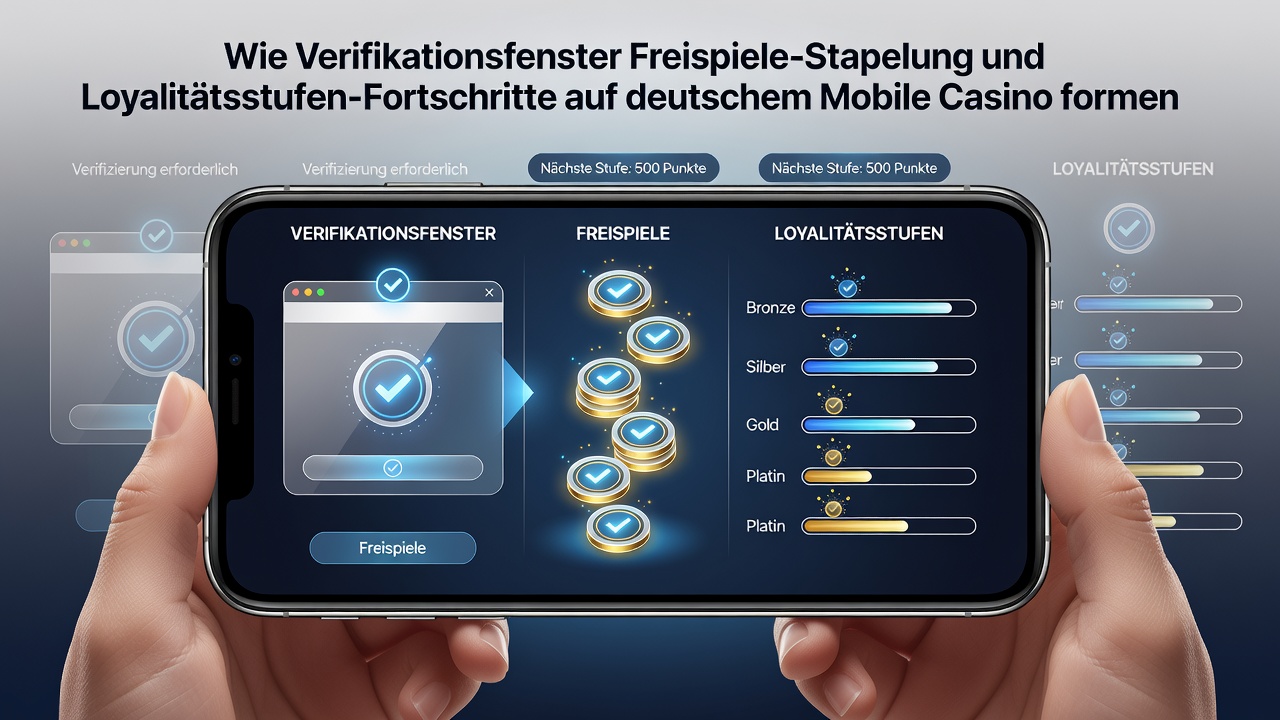 Mobile App-Oberfläche mit Loyalty-Status und Verifizierungsstatus