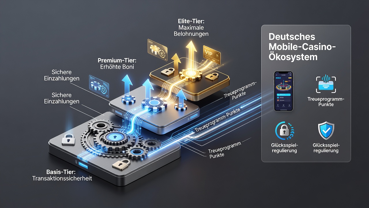 Darstellung der Synchronisation von Zahlungsströmen und VIP-Stufen in deutschen Casino-Apps
