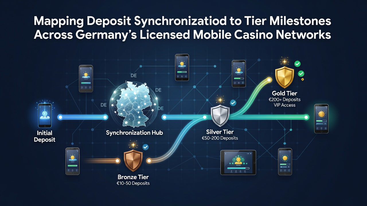 Darstellung der Einzahlungssynchronisation mit VIP-Stufen in mobilen Casino-Apps unter deutscher Lizenz
