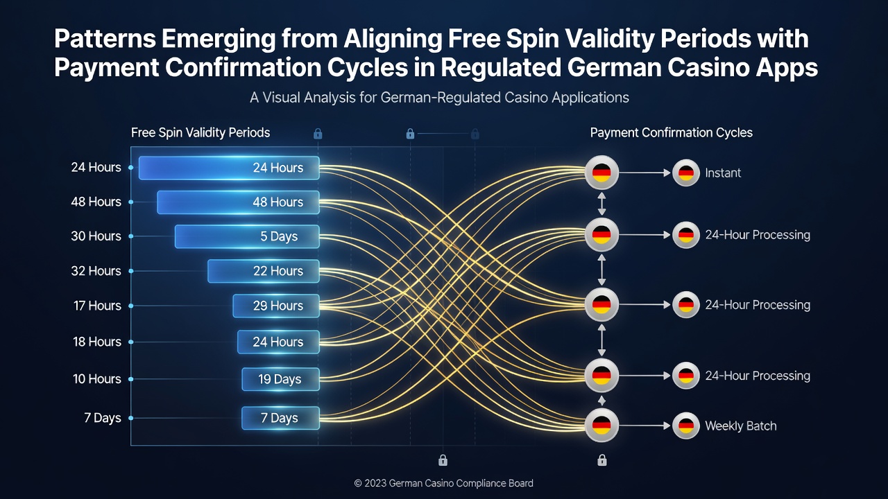 Darstellung von Free-Spin-Gültigkeitsperioden und Zahlungszyklen in deutschen Casino-Apps